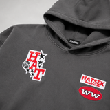 Hatsek Patches Oversized Hoodie