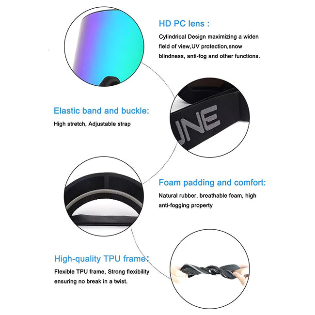 Hatsek Snow Tech™ Pro M Goggles (Pre Order)