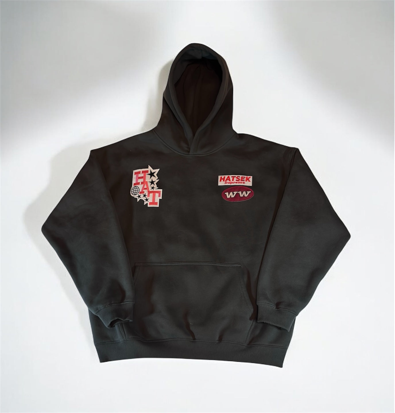 Hatsek Patches Oversized Hoodie (Pre Order)