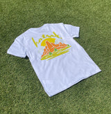 Hatsek Mountains White Oversized Tee