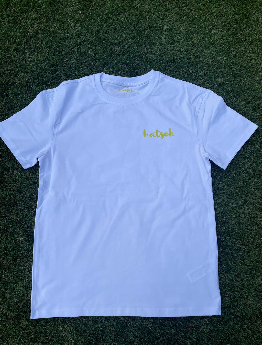 Hatsek Mountains White Oversized Tee